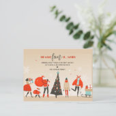 Oh What Fun It Wasn't | Do-Over Christmas Holiday Briefkaart (Staand voorkant)