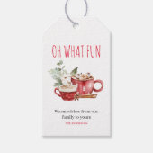 Oh What Fun | kerstcadeaus Cadeaulabel (Voorkant)