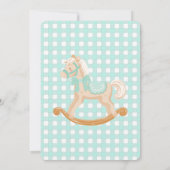 Oh What Fun Mint Nutcracker Birthday Kaart (Achterkant)