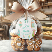 Oh What Fun Mint Nutcracker Birthday Ronde Sticker