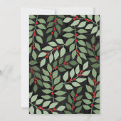 Oh What Fun - Moderne minimale galerijfoto - zwart (Achterkant)