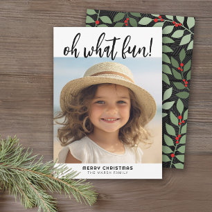 Oh What Fun - Moderne minimale galerijfoto - zwart