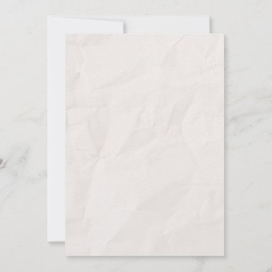 Oh What Fun Newspaper Christmas Party Kaart (Achterkant)