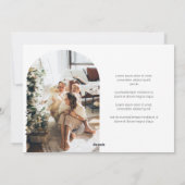 Oh What Fun Photo Kerstmis Aangepast Feestdagenkaart (Achterkant)