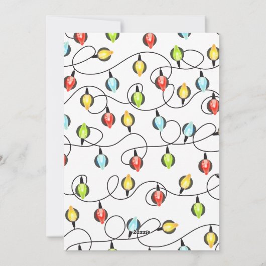 Oh What Fun Photo Kerstmis Aangepast Feestdagenkaart (Achterkant)