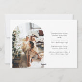 Oh What Fun Photo Kerstmis Aangepast Feestdagenkaart (Achterkant)