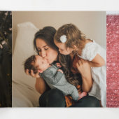 Oh What Fun Photo Personated Kerstmis Drieluik Wenskaart (Binnenkant midden)