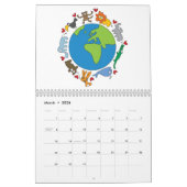 Oh Whimsical! Aangepaste Flexi-agenda 2012 Kalender (Mar 2026)