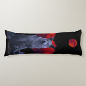 Oh Wolf Moon | Gothic Body Pillow Lichaamskussen (Voorkant)