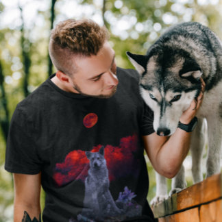 Oh Wolf Moon | Gothic T-Shirt