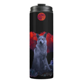 Oh Wolf Moon | Koffie voor thermische Gothic Thermosbeker