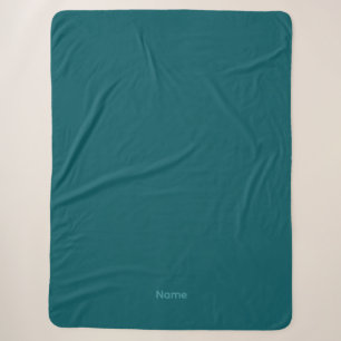 Oh Wow Ik Kan Het Niet Geloven Turquoise Sherpa Deken