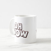 Oh Wow Koffiemok (Voorkant links)