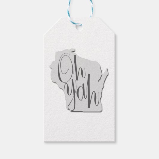 Oh Yah Classic Ronde Cadeaulabel (Voorkant)