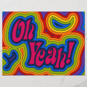 Oh Yeah! Flyer (Voorkant)