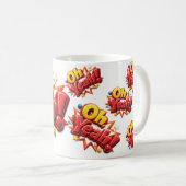 Oh Yeah!  Koffiemok (Voorkant rechts)