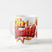 Oh Yeah!  Koffiemok (Voorkant links)