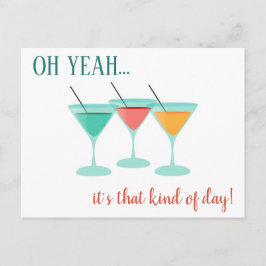 OH YEAH...zo'n dag Briefkaart