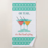 OH YEAH...zo'n dag Strandlaken (Voorkant)