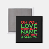 Oh You Love Christmas heeft zijn eerste drie album Magneet (Voorkant / Achterkant)