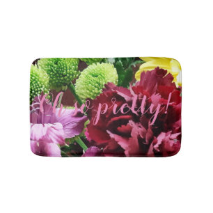 Oh zo ! Herfst Flowers Small Bath Mat