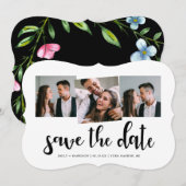 Oh Zo Mooie Trouwen Save The Date Foto (Voorkant / Achterkant)
