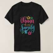 Ohana betekent essentiële familie t-shirt (Design voorkant)