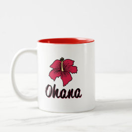 Ohana betekent Familie Hawaïaanse Koffie Mok