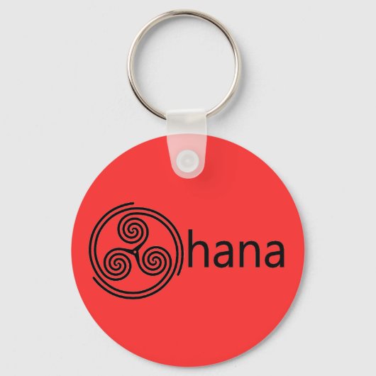 Ohana — Familie Sleutelhanger (Voorkant)