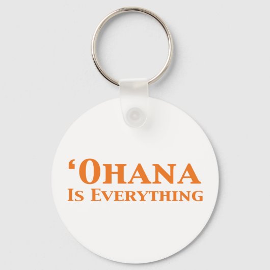 Ohana is alles cadeautjes sleutelhanger (Voorkant)