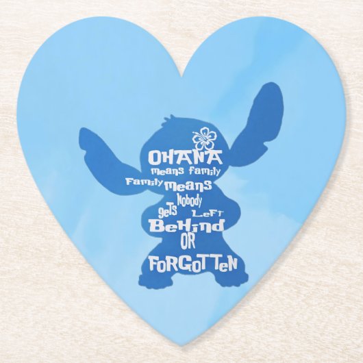 Ohana Kartonnen Onderzetters (Voorkant)