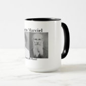 Ohana Marciel Black 15 oz Ringer Mok (Voorkant rechts)