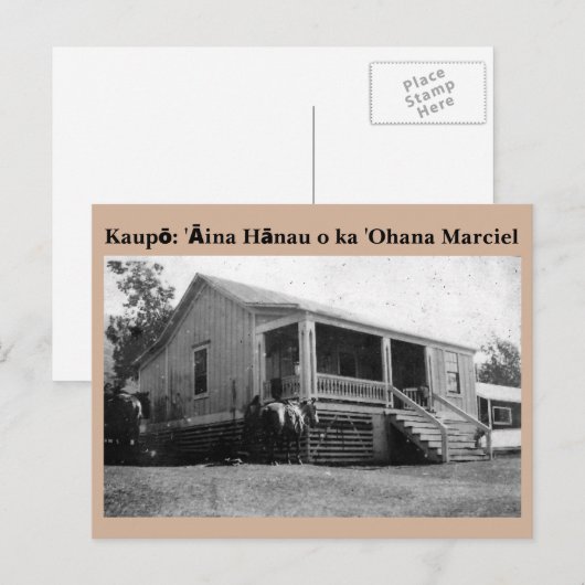 Ohana Marciel Briefkaart (Voorkant / Achterkant)