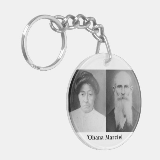 Ohana Marciel Circle (dubbelzijdig) Sleutelhanger (Voorkant Links)