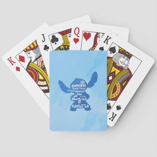 Ohana Pokerkaarten (Achterkant)