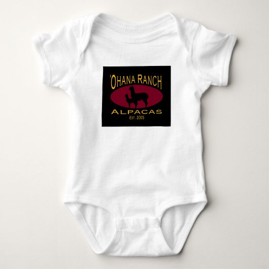 Ohana Ranch Babykleding Romper (Voorkant)
