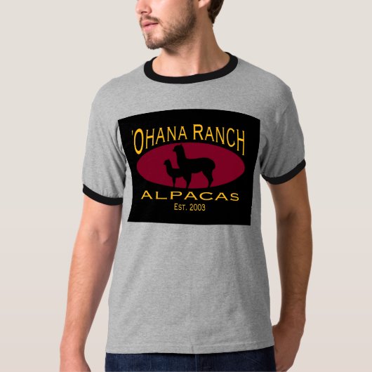 Ohana Ranch Ringer T-shirt (Voorkant)