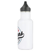 Ohana Titans Custom Water Bottle (18 oz), White Waterfles (Rechts)