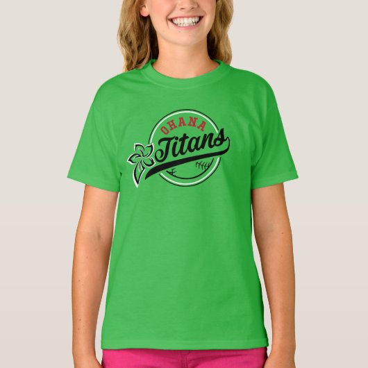 Ohana Titans Girls T-Shirt (Voorkant)