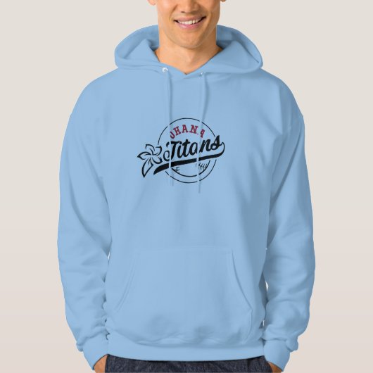 Ohana Titans Mannen Basic Hooded Sweatshirt (Voorkant)
