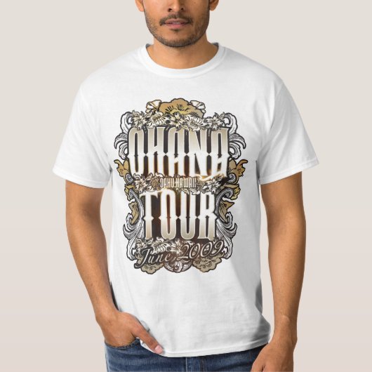 Ohana Tour 2009 T-shirt (Voorkant)