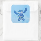 Ohana Vierkante Sticker (Tas)