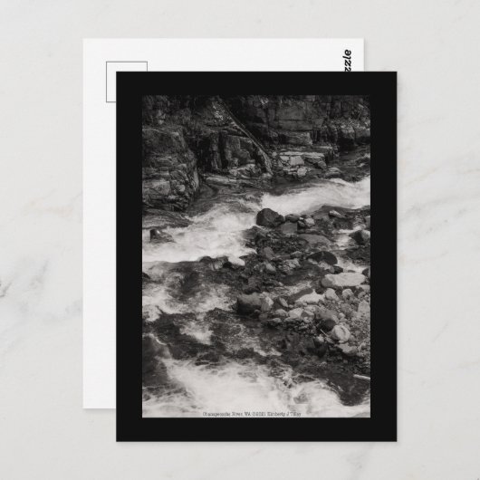 Ohanapecoshs River, WA Briefkaart (Voorkant / Achterkant)