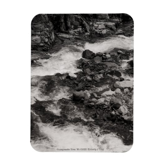 Ohanapecoshs River, WA Magneet (Verticaal)