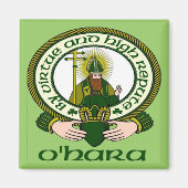 O'Hara Clan Motto Magnet (Voorkant)
