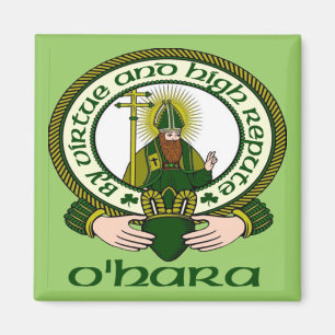 O'Hara Clan Motto Magnet