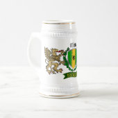 O'Hara/Hara Irish Shield Beer Stein Bierpul (Voorkant links)