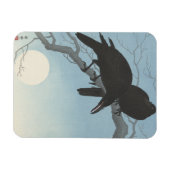 Ohara Kosen Twee kraaien op een tak Magneet (Horizontaal)