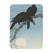 Ohara Kosen Twee kraaien op een tak