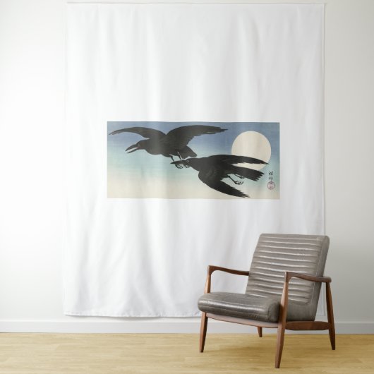 Ohara Koson art Wandkleed (In situ)